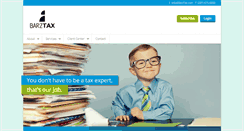 Desktop Screenshot of barztax.com